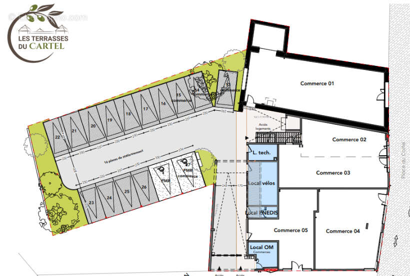 Commerce à CASTRIES