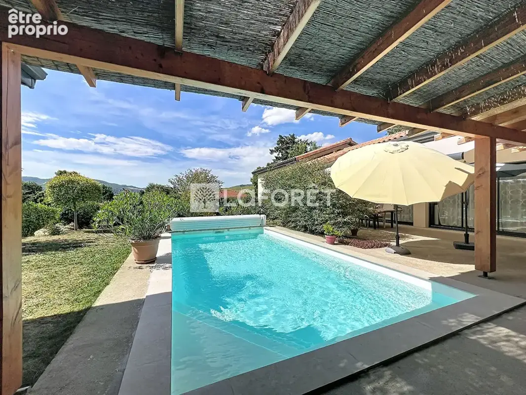 Villa contemporaine 188 m² avec piscine  4 chambres + 2 bureaux Régnié-Durette - photo 6