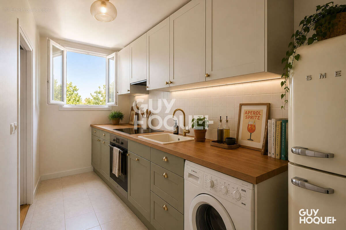 Studio 28 m² sans vis-à-vis - dernier étage - photo 4