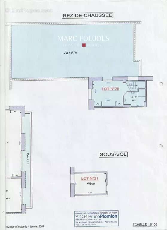 Appartement à PARIS-16E