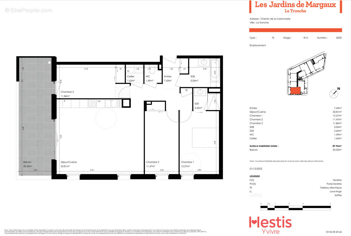 Appartement à LA TRONCHE