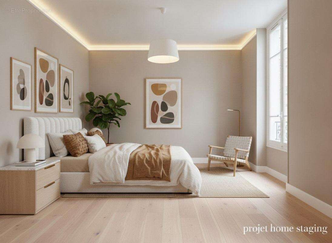  Cannes Carré d'or — 2 pièces 47 m², dernier étage, potentiel - photo 5