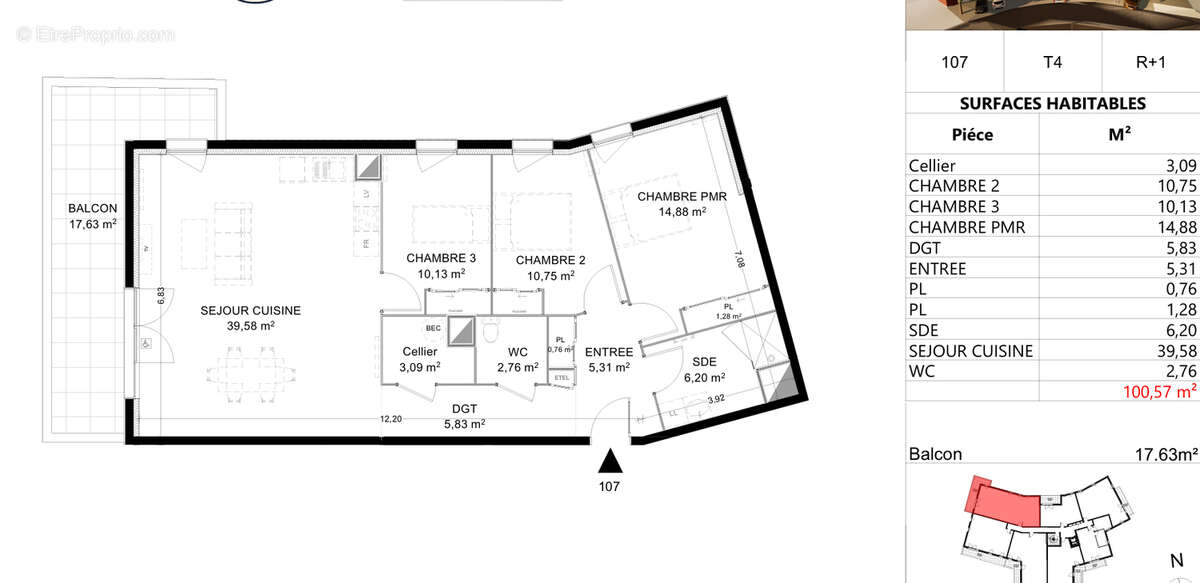 Appartement à YPORT