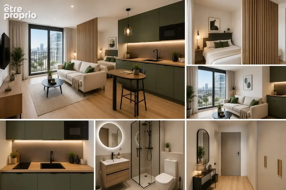 Appartement 1 pièce 29 m² à vendre à Saint-Denis (93200) - photo 6