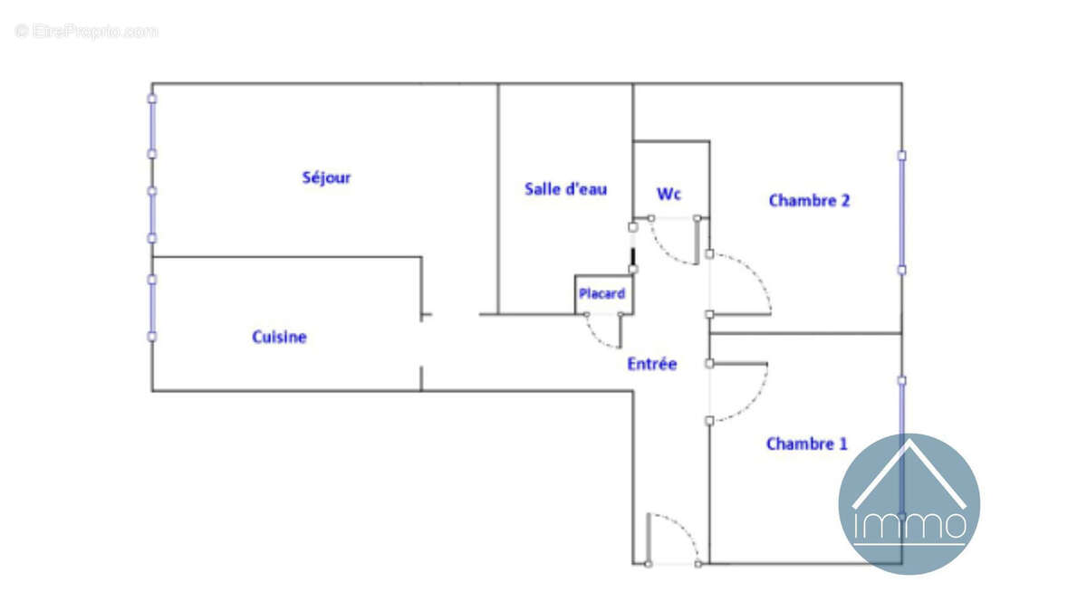 Appartement à GENNEVILLIERS
