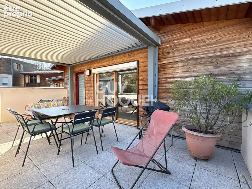 Appartement T4 climatisé de 95m² dernier étage avec terrasse et garage double - Loire-sur-Rhône Clos de Beauregard - photo 16