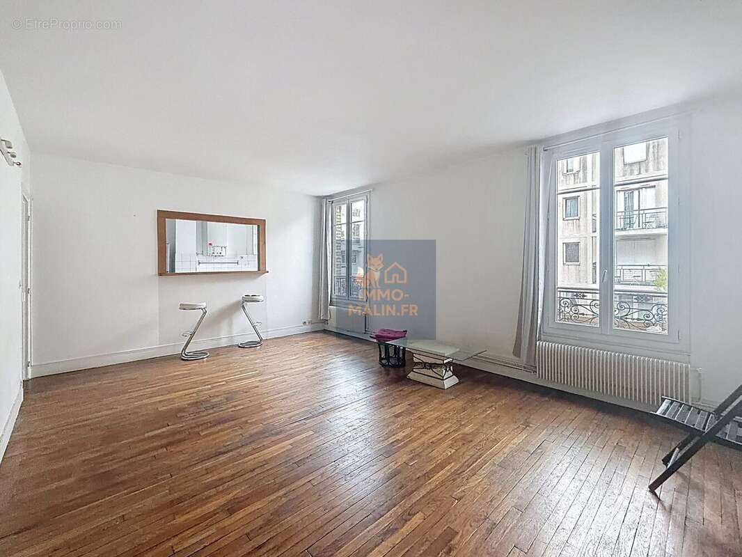 Salon - Appartement à GENTILLY