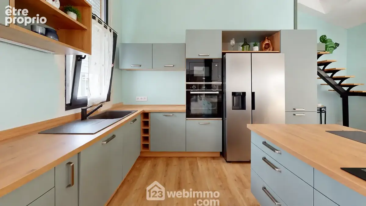 Cuisine ouverte de près de 30m2
