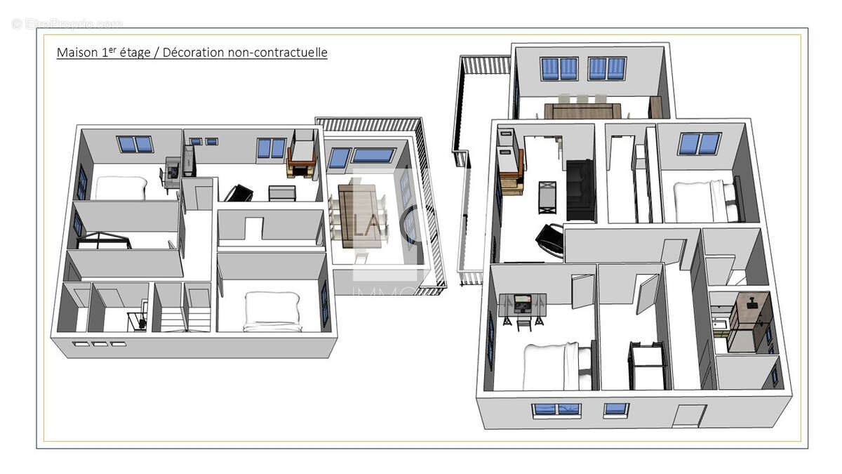 Maison 8 pièces avec double garage 160m2 - photo 15