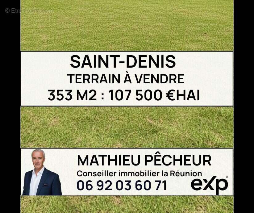 Terrain à SAINT-DENIS
