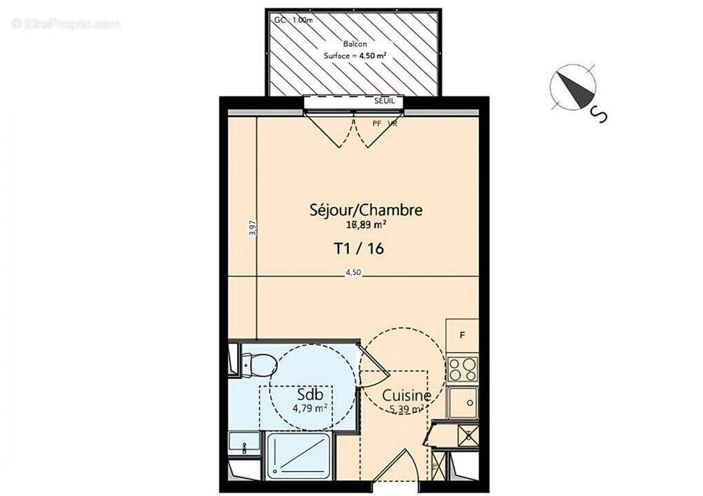 Appartement à LION-SUR-MER