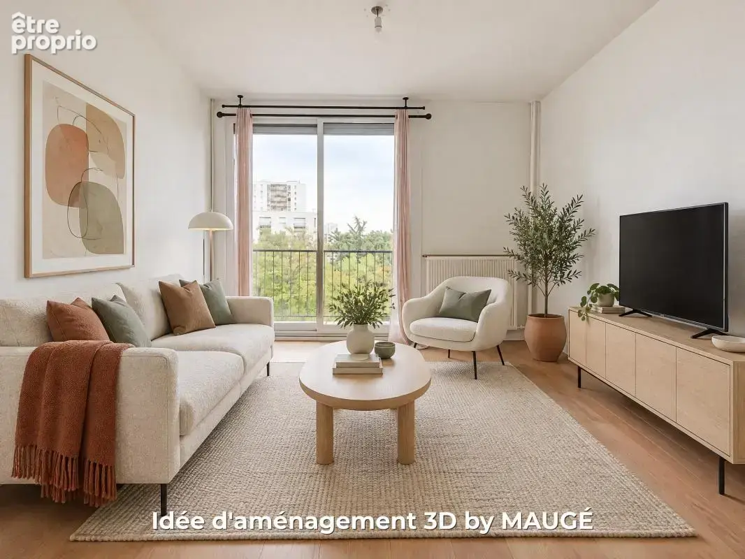 Appartement - 2 Chambres - Balcon - Cave - Jolie vue dégagée - Proche commodités - photo 2