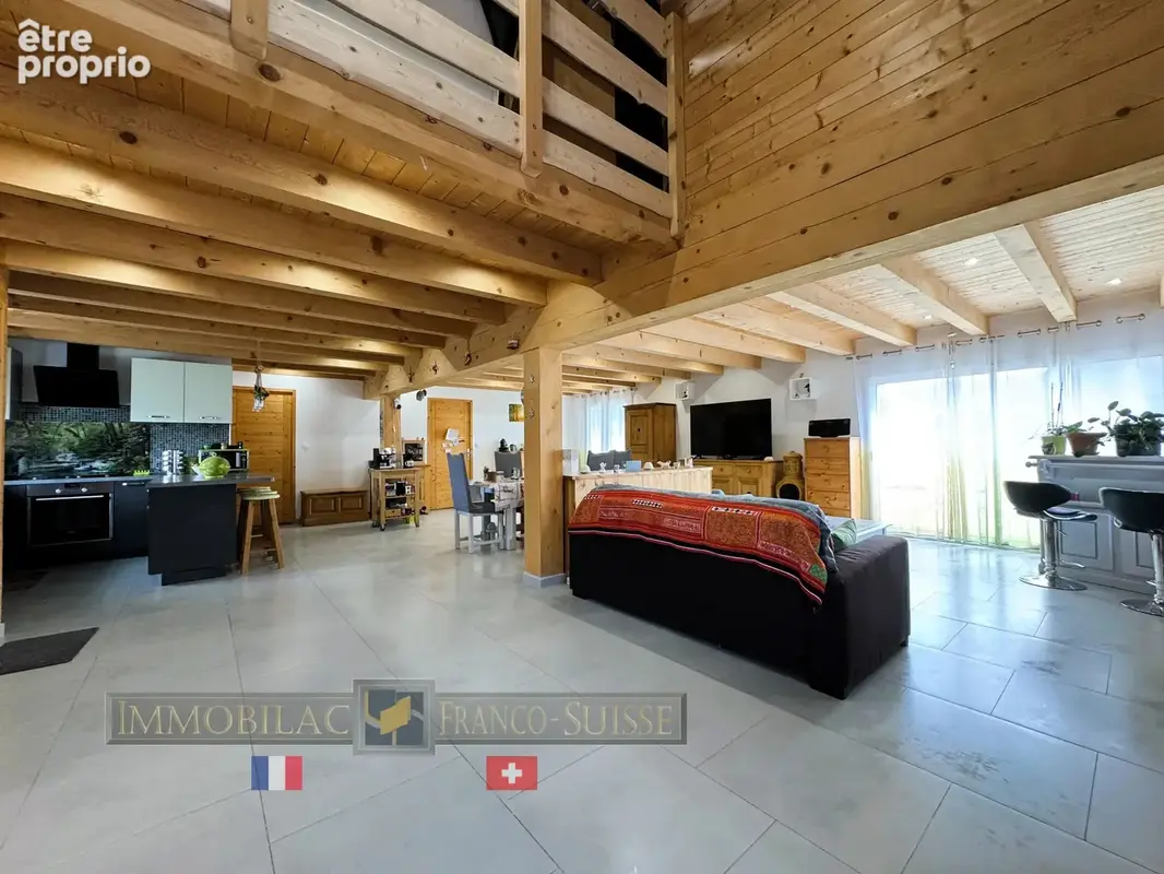Onnion – chalet familial d’environ 300 m², 5 chambres, terrain de 4 484 m² et vue montagnes - photo 6