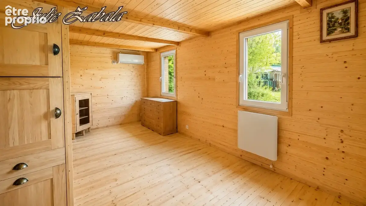 Bungalow en bois avec terrain privatif, terrasse et cave – PRL - photo 7