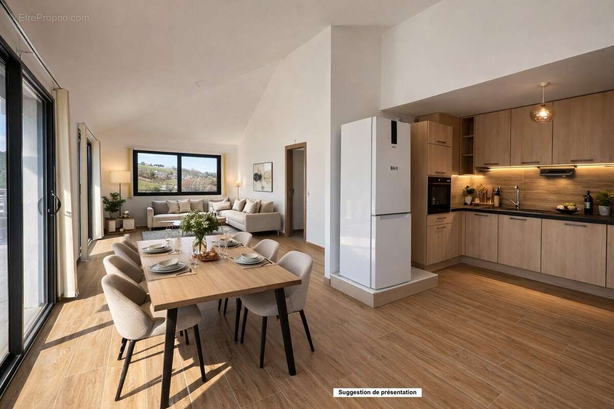 Appartement 89 m² à Rumilly  - photo 7
