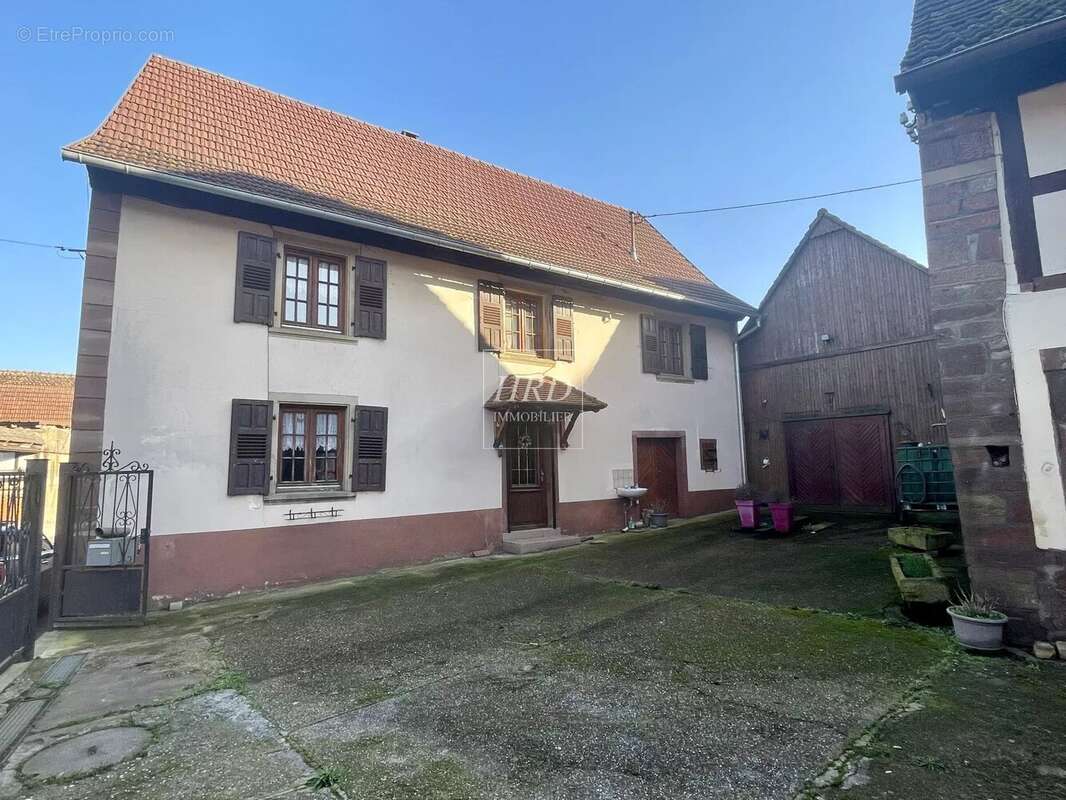 Maison à JETTERSWILLER