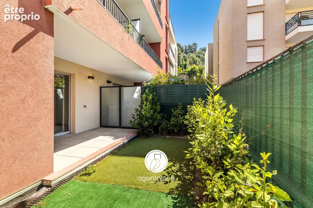 Nice // saint isidore : 2 pièces / terrasse / jardin / parking - photo 13