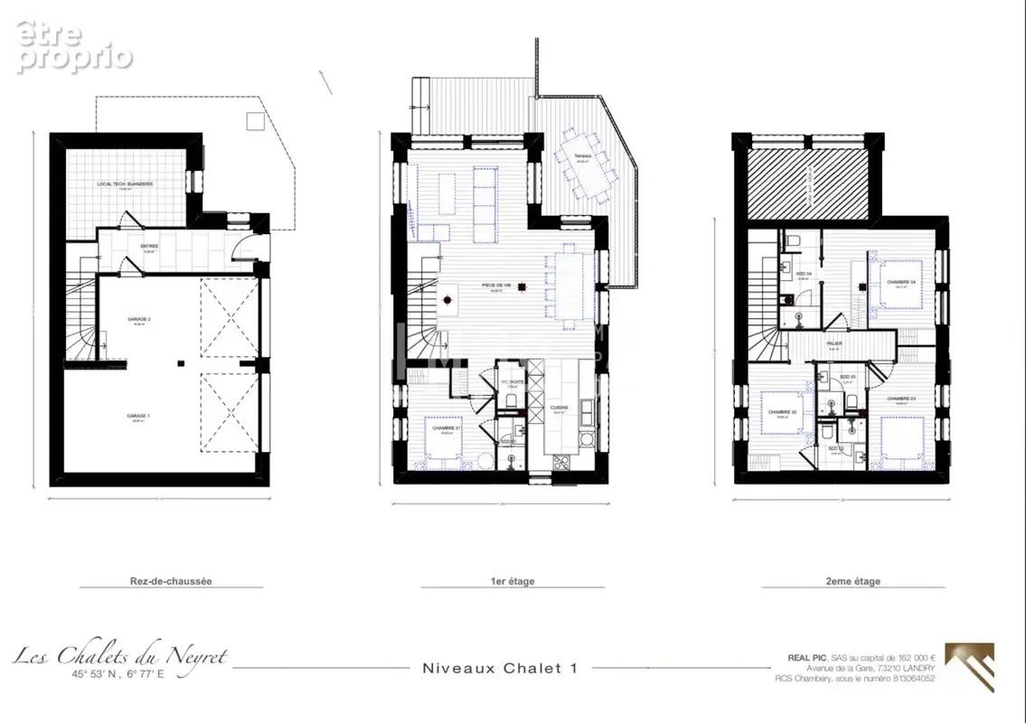 Maison 5 pièces 133 m² à vendre à Peisey-Nancroix (73210) - photo 3