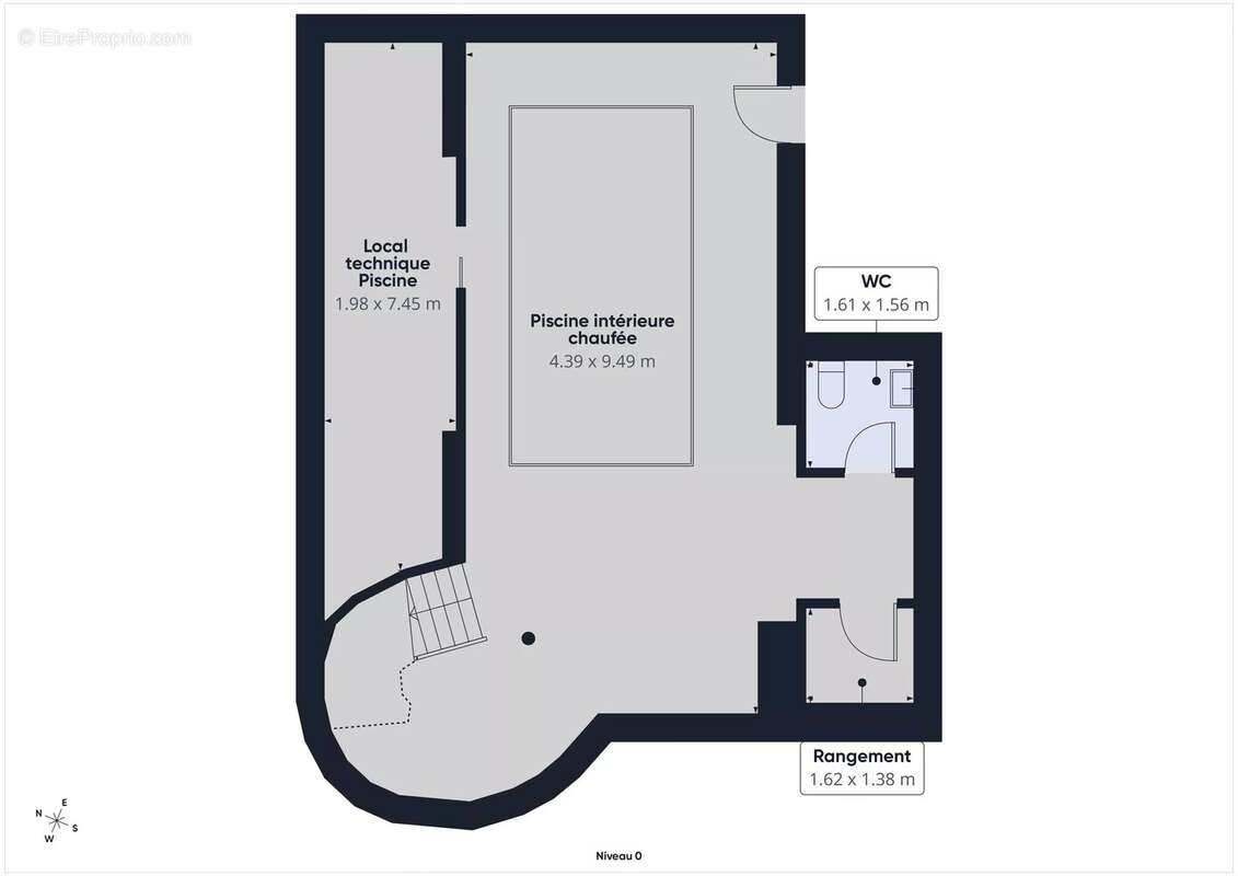 Villa 250m² (PMR) avec piscine intérieur et extérieur – CAGNES SUR MER - photo 18