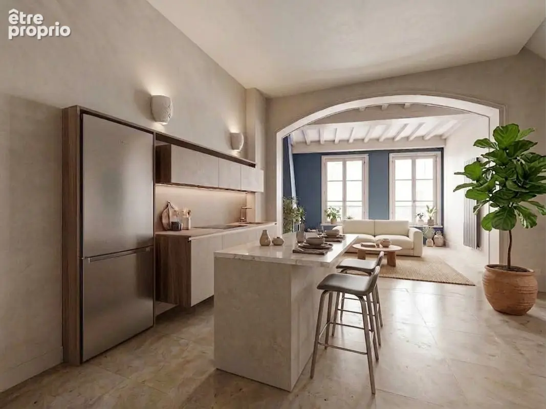 Avignon intra muros. Appartement T2 60m² - photo 4