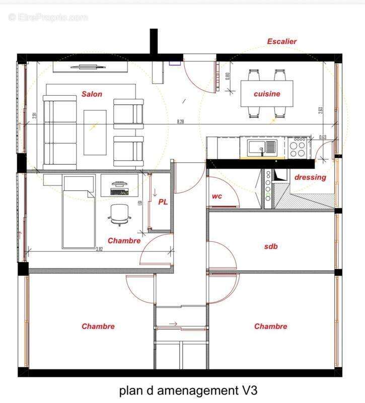 Appartement à BOIS-D'ARCY
