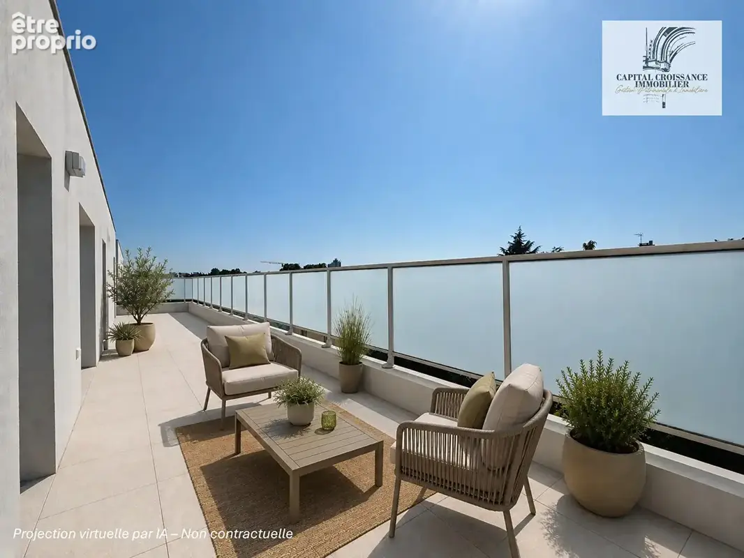 Appartement Toit Terrasse - BORDEAUX CAUDERAN - photo 2