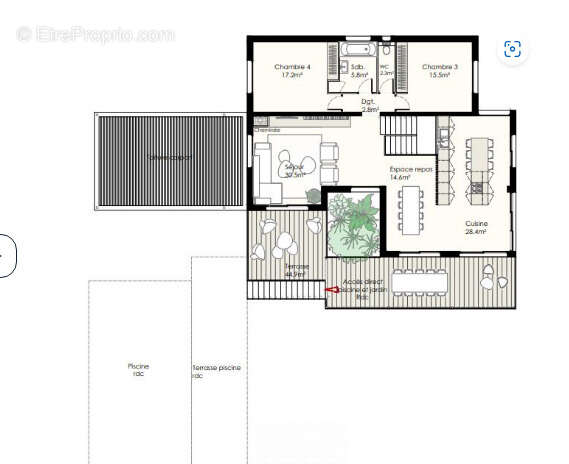 Maison à CASTELNAU-LE-LEZ