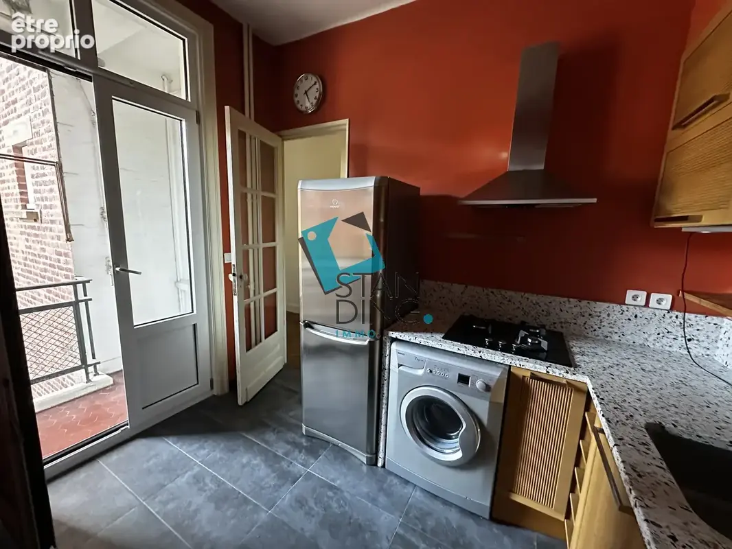 T2 lumineux   Style Art Déco   54 m2   Rue François de Badts   La Madeleine   Ascenseur - photo 15