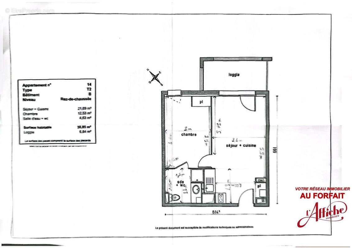 Appartement à TOURNEFEUILLE