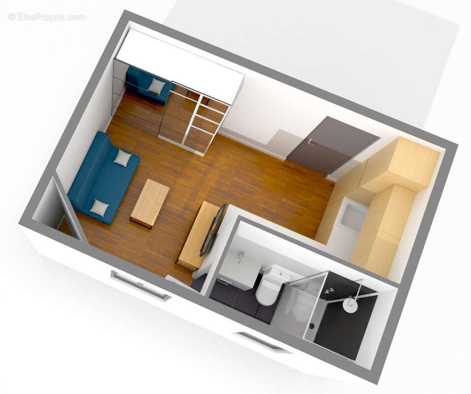 Appartement à PARIS-20E