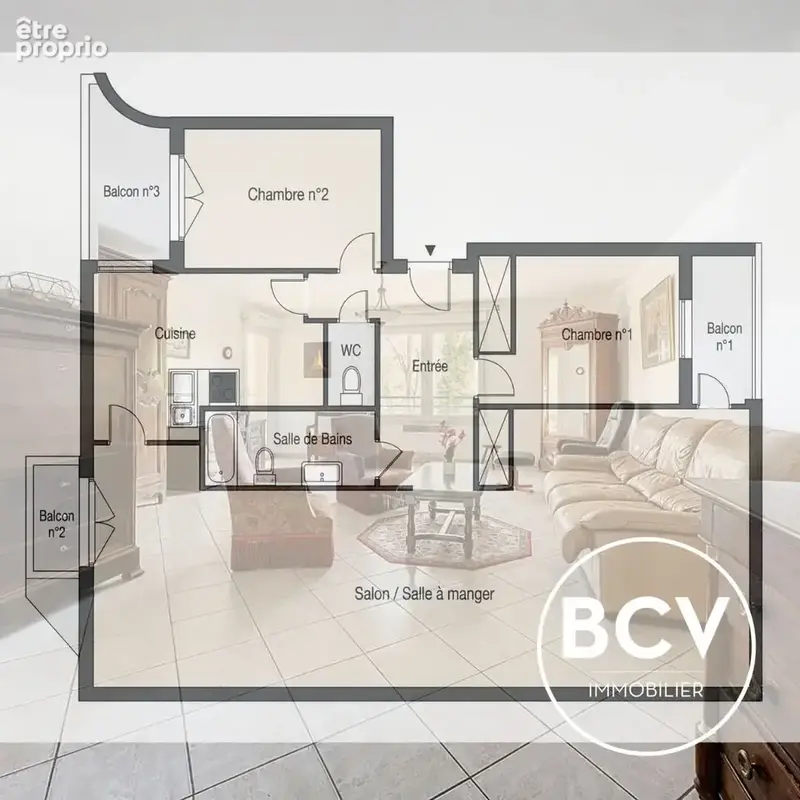 Appartement à CHARTRES