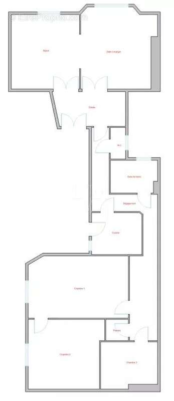 Appartement à PARIS-15E