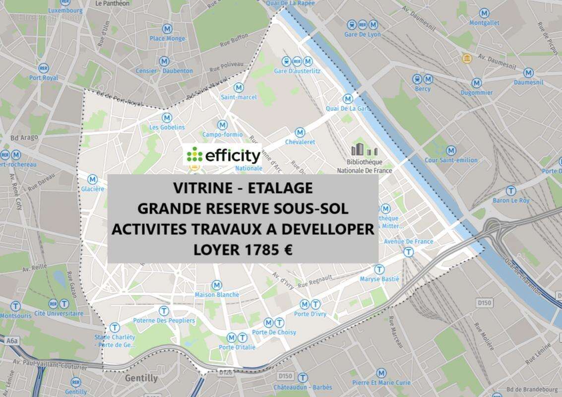 Commerce à PARIS-13E