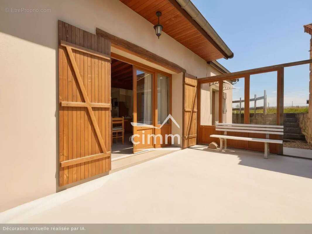 Maison ancienne de caractère avec dépendance (65m²)– Vic-sous-Thil-145000€ - photo 5