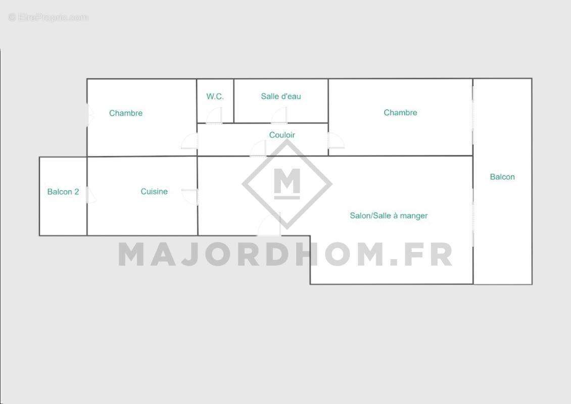 Appartement à MARSEILLE-10E