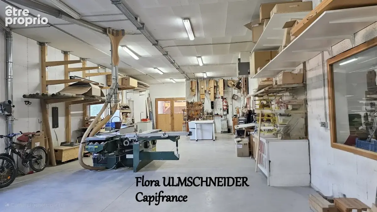 ATELIER, STOCKAGE, BUREAU à vendre MAGNIEU (01) avec logement de fonction + terrain proche de BELLEY à env. 1H30 de Lyon et de G - photo 10
