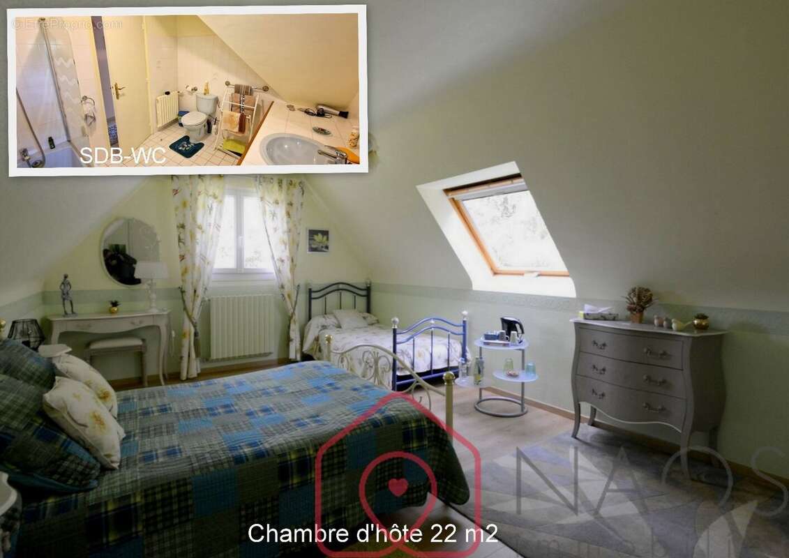 Concarneau  Demeure de style breton de 260 m² utiles sur un terrain clos de 6500m2 - photo 11
