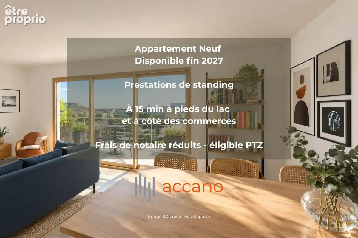 Appartement 3 pièces 63 m² à vendre à Annecy (74000) - photo 3