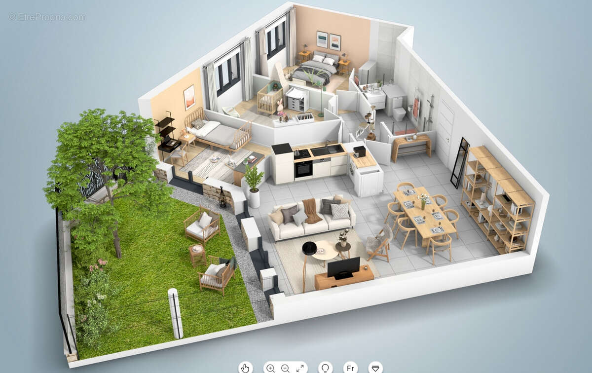 Appartement à MONTEVRAIN