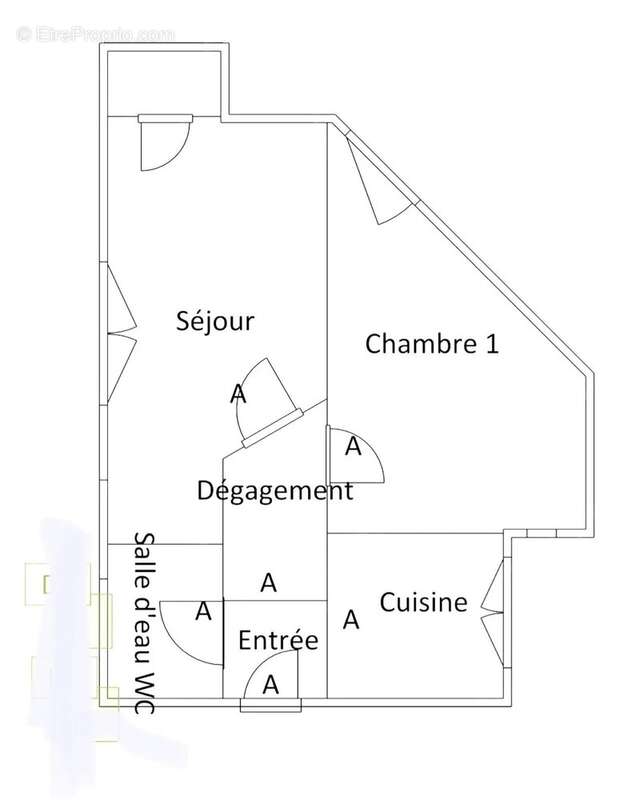Appartement à PARIS-18E
