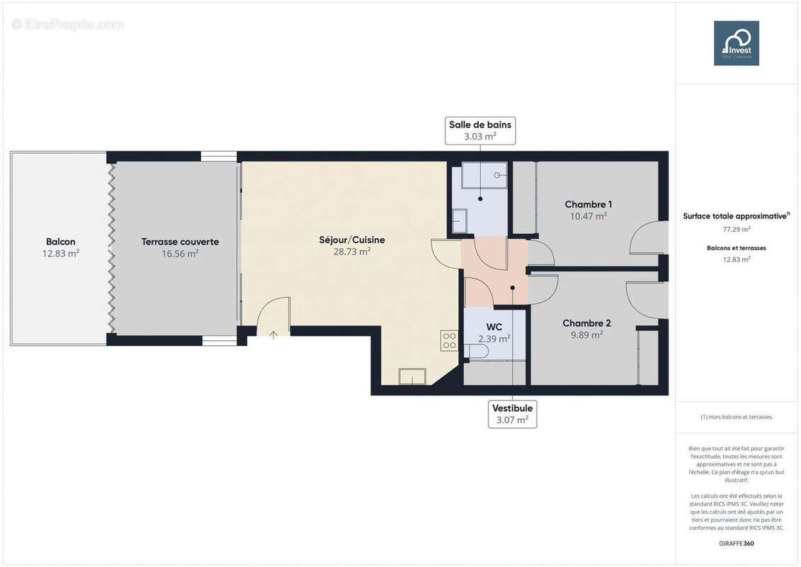 Appartement à PIETROSELLA