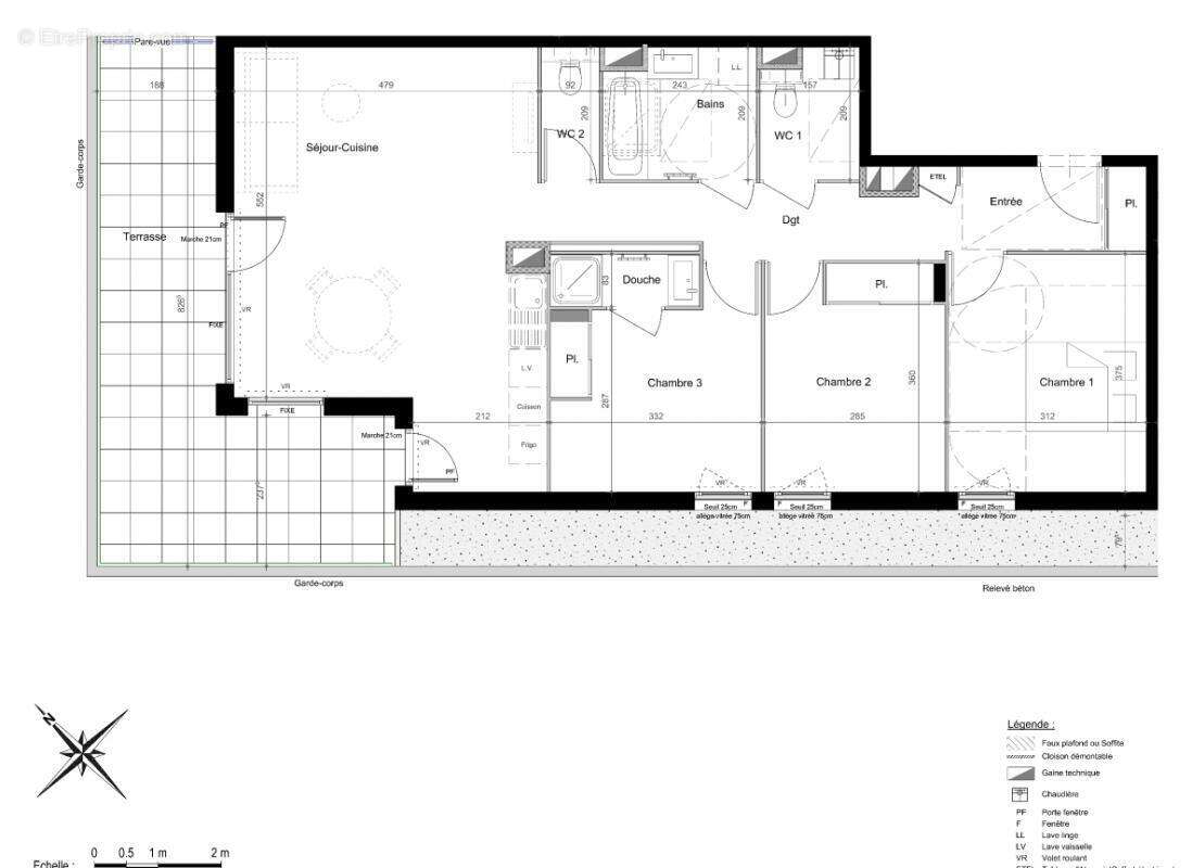 Appartement à THONON-LES-BAINS