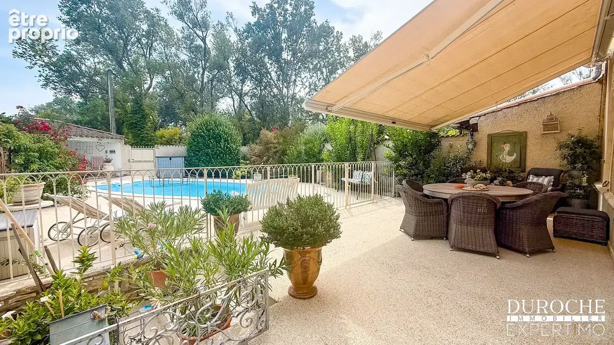 Caderousse 5mn de l'échangeur A7/A9 d'Orange, 30mn de la gare TGV d'Avignon, Maison 138 m2 avec piscine - photo 1