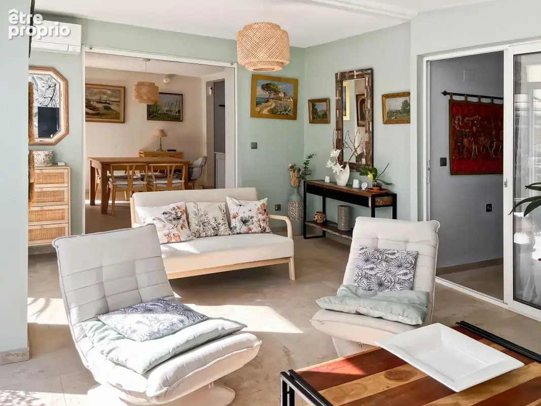 Vente appartement à Marseillan en rez-de-jardin avec garage et piscine - photo 2