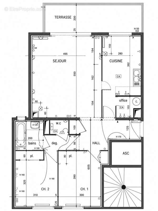 Appartement à TASSIN-LA-DEMI-LUNE