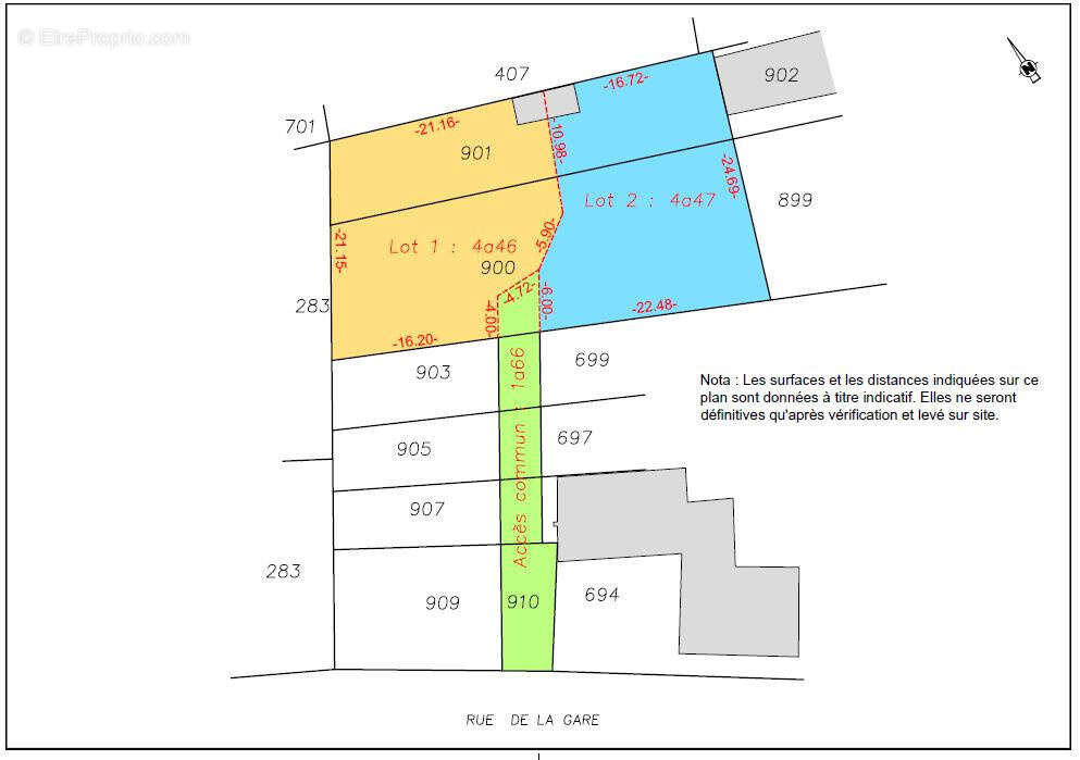 Terrain à EBERSHEIM