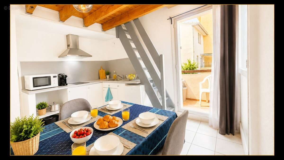 Appartement à vendre 2 pièces LE CAP D'AGDE (34), DUPLEX avec balcon au centre port - photo 2
