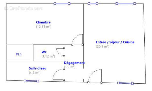 Appartement à VILLENEUVE-SAINT-GEORGES