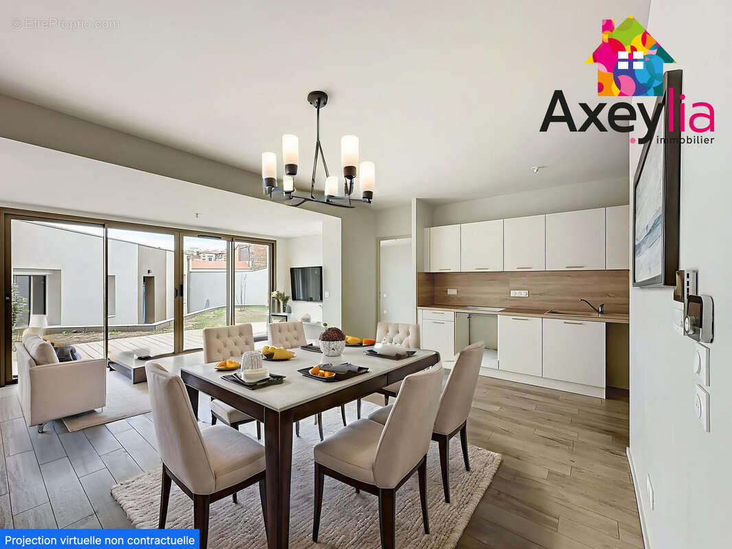 A vendre - roanne hyper centre - appartement t2 62 m2 avec exterieur, parking privé et cave (lot 14) - photo 2