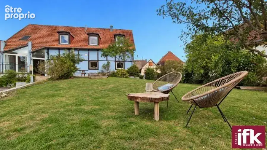 WICKERSCHWIHR :  Maison de 157 m² avec dépendance sur 11 ares de terrain, DPE B - photo 2